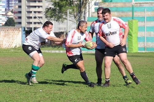 Evento contou com amistoso entre veteranos e ex-atletas / Foto: Kévin Sganzerla/FML Esportes